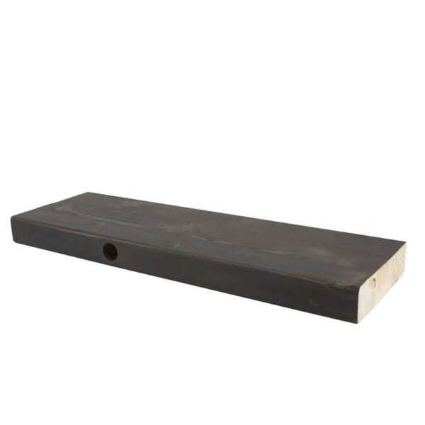 Etulauta 23x125x2350 mm , sävy: kuultava harmaa