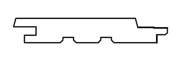 The Topcoat-V cladding panel corresponds to the UTV profile. The shape of the panel allows for concealed fixing