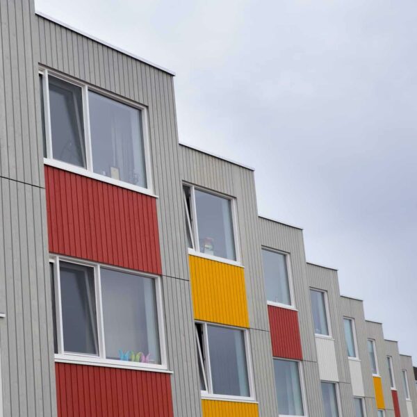 Palosuojattu Topcoat-V ulkoverhouspaneeli