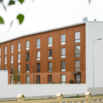 fire-resistant, audible exterior cladding panel