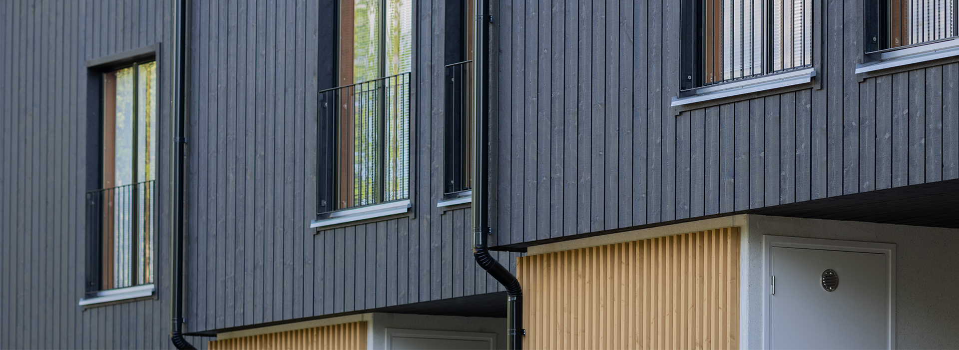 Siparila ulkoverhous, Villa Tähkä, Tampere